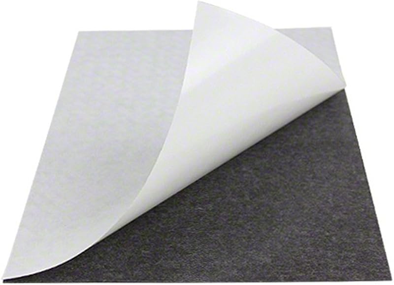 LifeKrafts Magnetic Adhesive Sheets | 12" x 12" | Pack of 1| Make Anything a Magnet! | Flexible Peel and Stick Self Adhesi...