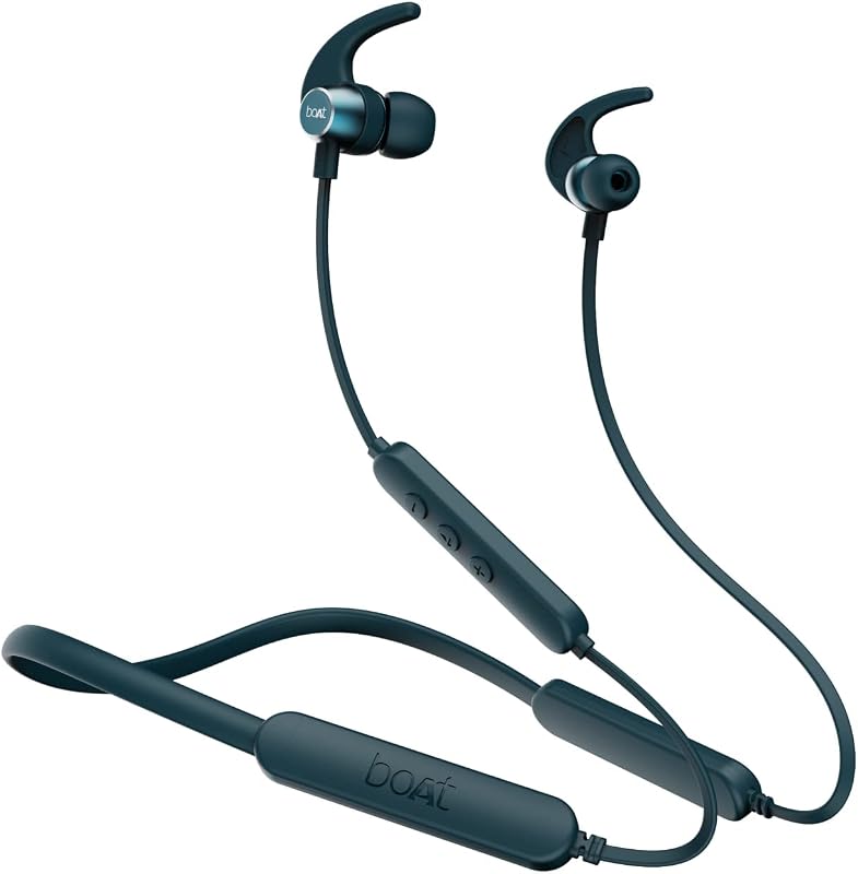 (Renewed) boAt Rockerz 255 Pro+ Bluetooth in Ear Earphones with Upto 40 Hours Playback, ASAP Charge, IPX7, Dual Pairing an...
