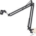 Maono AU-B01 Microphone Suspension Boom Scissor Arm Stand (Black)