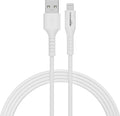 Amazon Basics USB A to Lightning MFi Certified Charging Cable (White, 1.2 meter)