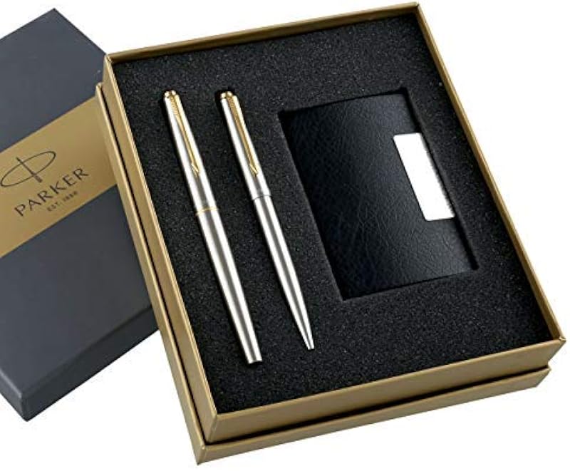 Parker Beta Neo Ball Pen + Parker Notebook Gift Set (Black)