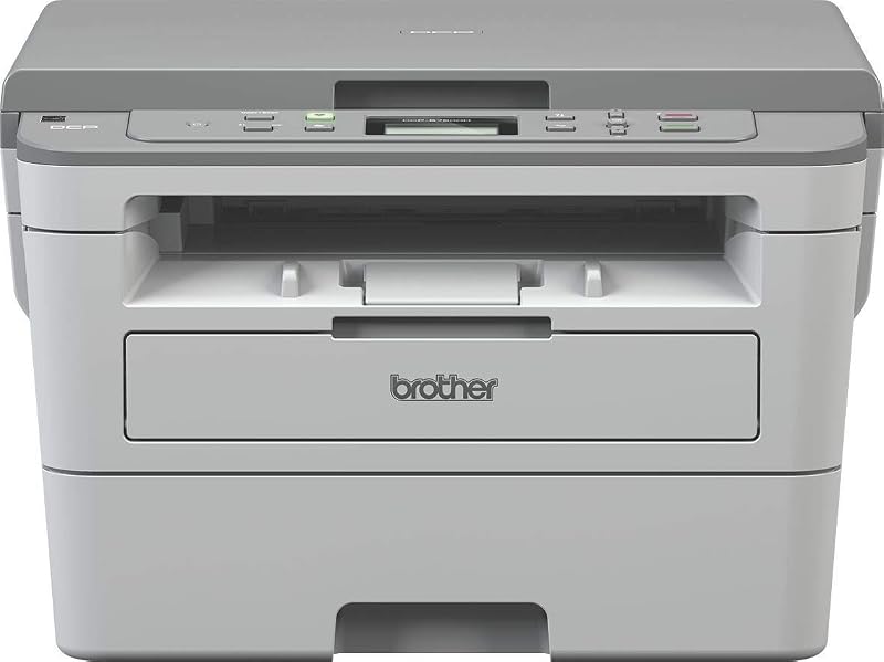 Brother DCP-B7500D Multi-Function Monochrome Laser Printer with Auto Duplex Printing (Toner Box Technology) (Grey)