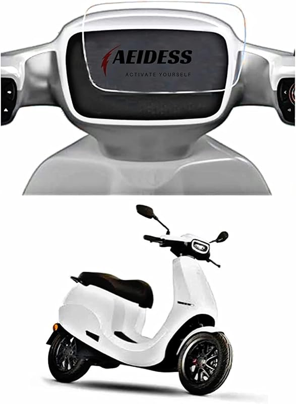 AEIDESS Screen Guard Compatible for Ola S1 / S1 Pro EV Scooter (Transparent)
