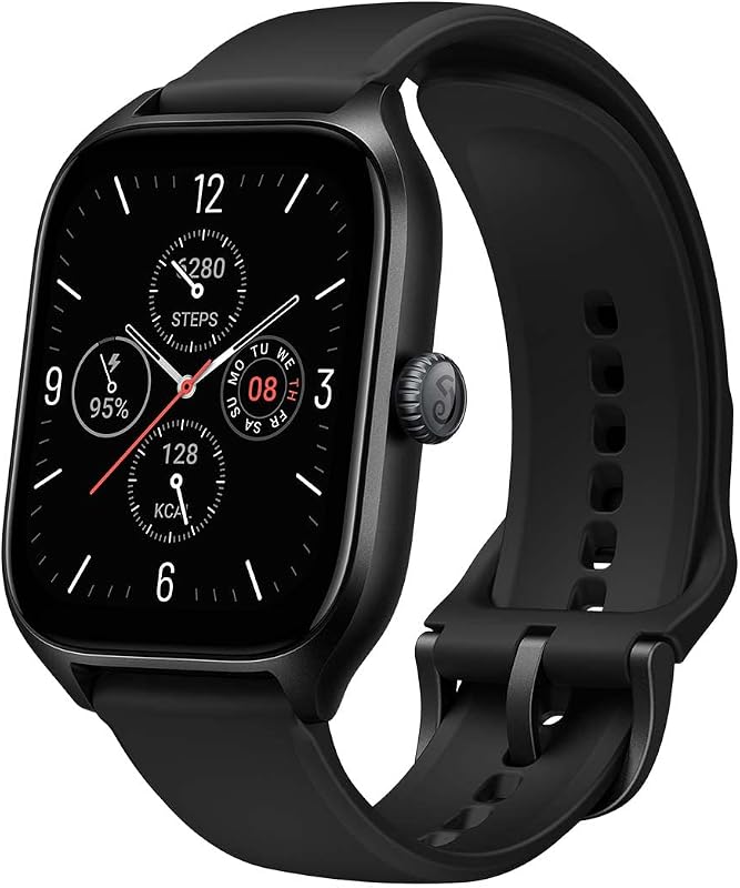 Amazfit GTS 4 Smart Watch with 1.75” AMOLED Display, Bluetooth Calling, Alexa Built-in, SpO2, Accurate GPS Tracking Fitnes...