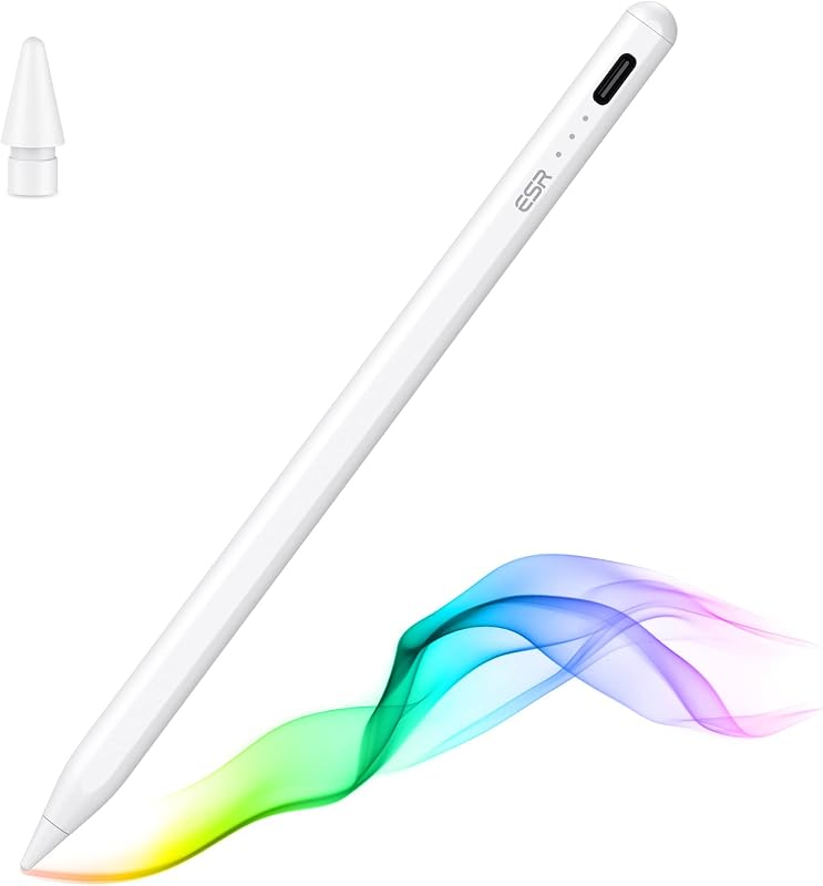 ESR Stylus Pen for iPad with Tilt Sensitivity, iPad Stylus Pencil for Apple iPad 10/9/8/7/6, iPad Pro 11, iPad Pro 12.9, i...