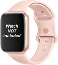 FOLX FS21 DOUBLE Loop Band Soft Silicone Sport Wristband Compatible with Smart Watch i-Watch Bands Silicone Strap Wristban...