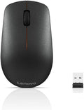 Lenovo 400 Wireless Mouse, 1200DPI Optical Sensor, 2.4GHz Wireless Nano USB, 3-Button (Left,Right,Scroll) Upto 8M Left/Rig...