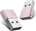 rts (2 Pack) High speed USB C to USB Adapter, USB-C Female to USB Male, USB Type C Female to USB OTG Adapter compatible fo...