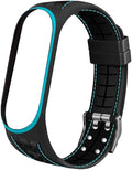 Rapidotzz Mi Band Straps - Pack of 1 (Blue, Unisex) | Removable Straps ONLY for MI Band 3 and 4 | MultiColour | Free Size...