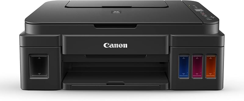 Canon PIXMA G2012 Printer Mono/Colour, Print, Scan,Copy, High Volume Printing, 3.04 LCD Screen, 2 Additional Black Ink Bot...