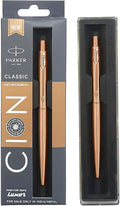 Parker Classic Anti Microbial Stainless Steel Ball Pen - CION Coated (Ink - Blue)