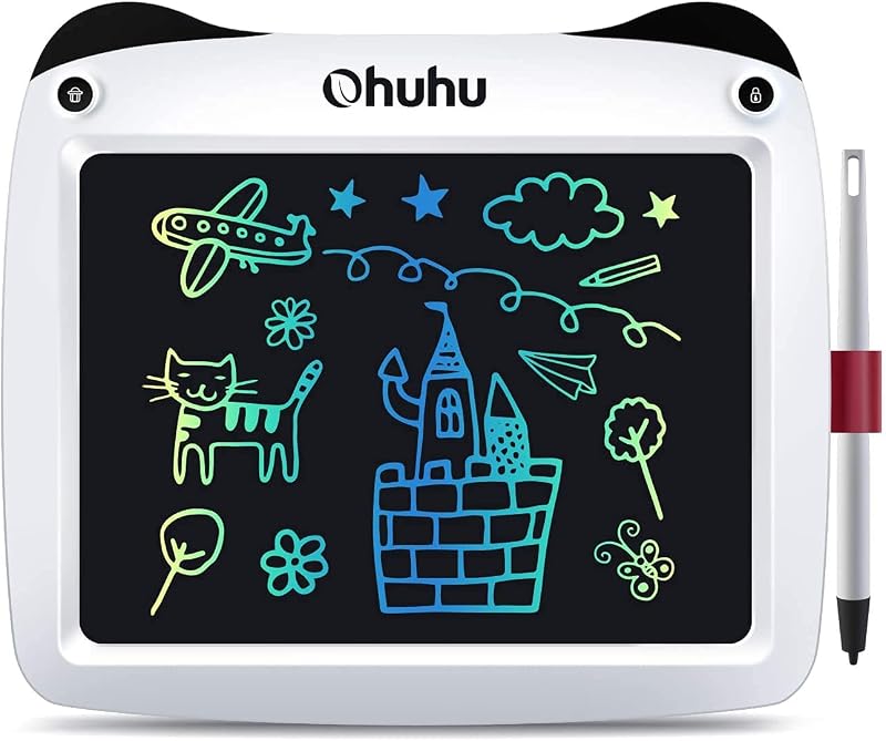 Writing Pad Ohuhu 9 inch LCD Writing Tablet Electronic Slate for Kids Digital Drawing Pad Writing Pad for Kids Toys Birthd...