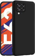 CEDO Samsung F62 Back Cover | Matte Soft Silicon Flexible | Camera Bump Protection | All Side Shock Proof Rubberised Back ...