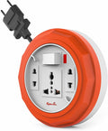 Fybros Comex 2 Pin Extension Cord, Extension Box, Power Strip with International Sockets Extension Board,Thermal Protectio...