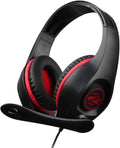 ZEBRONICS Zeb-Grace Wired Over The Ear Headphone with Mic (Black)
