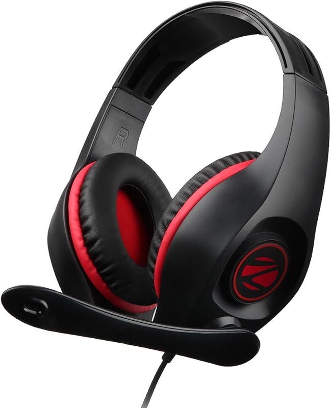 ZEBRONICS Zeb-Grace Wired Over The Ear Headphone with Mic (Black)