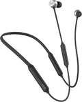 Mivi Collar Flash Pro Bluetooth Earphones with mic, 72 Hours Playback Time, Dual Battery, Made in India. Neckband with Pow...
