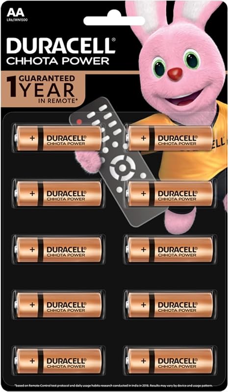 Duracell Chhota Power AA Battery Set of 10 Pcs