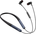 EDYELL 100 Hours Bluetooth Neckband Earphone, High-Capacity Wireless Neckband Earphones with Mic, ENC, IPX5, BT v5.2, Dual...