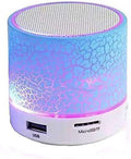 Tacson S10 Mini Portable Wireless Bluetooth Speaker with Smart LED Light, for MP3 Music Player,connectivity SD Card, All S...