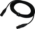 Hawk Proaudio SXFG010 Gold Series XLR Male to Female With Cable Tie for Speaker - 3 Meter (Black)