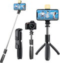 HB PLUS Selfie Stick, Extendable Selfie Stick with Wireless Remote and Tripod Stand, Portable, Lightweight, Compatible wit...