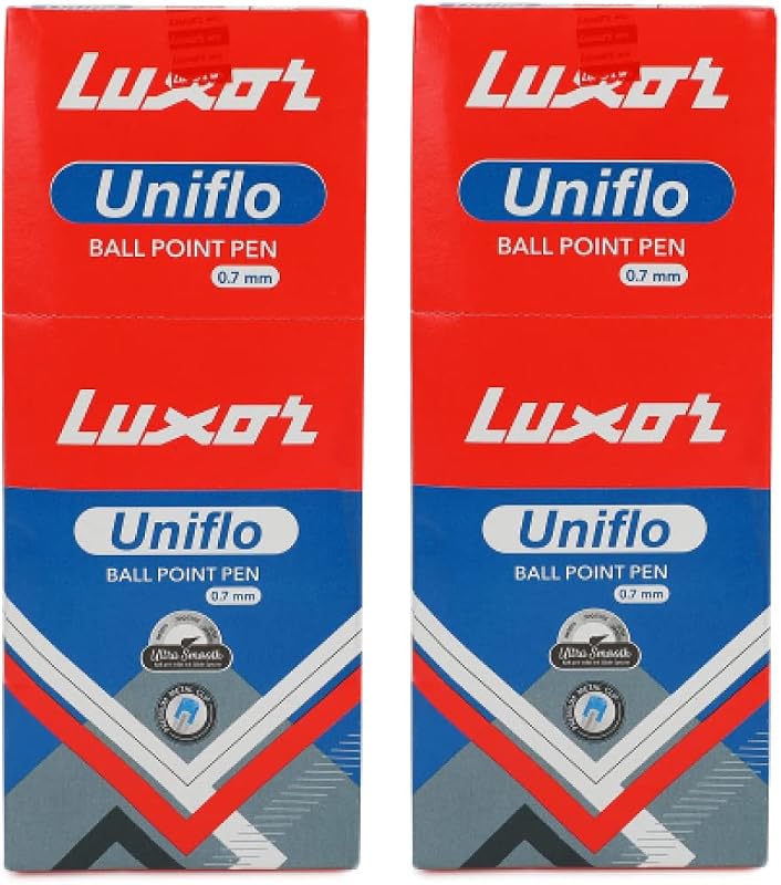 Luxor UNIFLO Ball Pen Blue (20's Box)