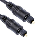 SPIN CART Toslink Digital Optical Audio Fiber Optic Cable for Home Theater, Sound Bar, TV, PS4, Xbox, Playstation and More...