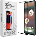 Xynity 's Advanced HD+ Tempered Glass Screen Protector Designed for Google Pixel 6A - Edge to Edge Full Screen Coverage wi...