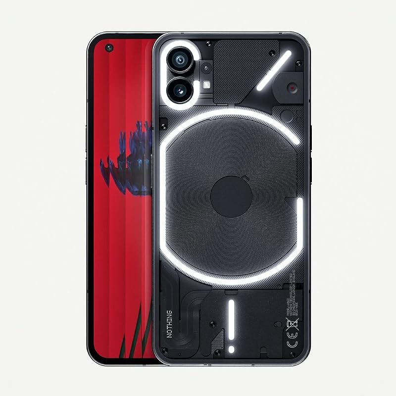 (Renewed) Nothing Phone (1) (Black, 128 GB) (8 GB RAM)