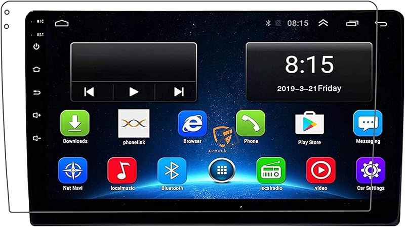 B BOSS 9 Inch Android Car Accessories Navigation or Music System Stereo Touch Screen Guard