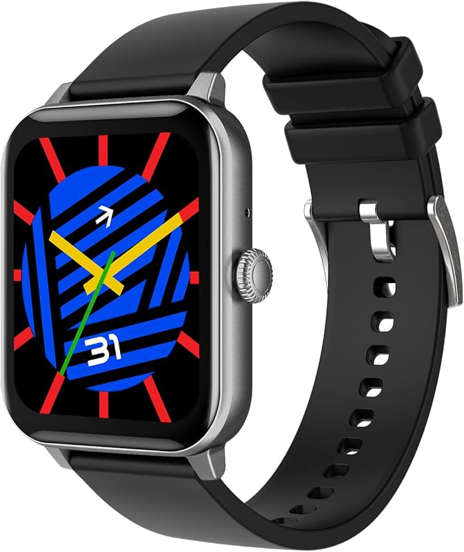Fire-Boltt Ninja Calling 1.69" (4.29cm) Bluetooth Calling smartwatch with Voice Assistant, Metal Body 200 Watch Faces, Mul...