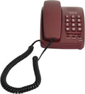 Beetel B15 Basic Corded Phone (Dark Red)