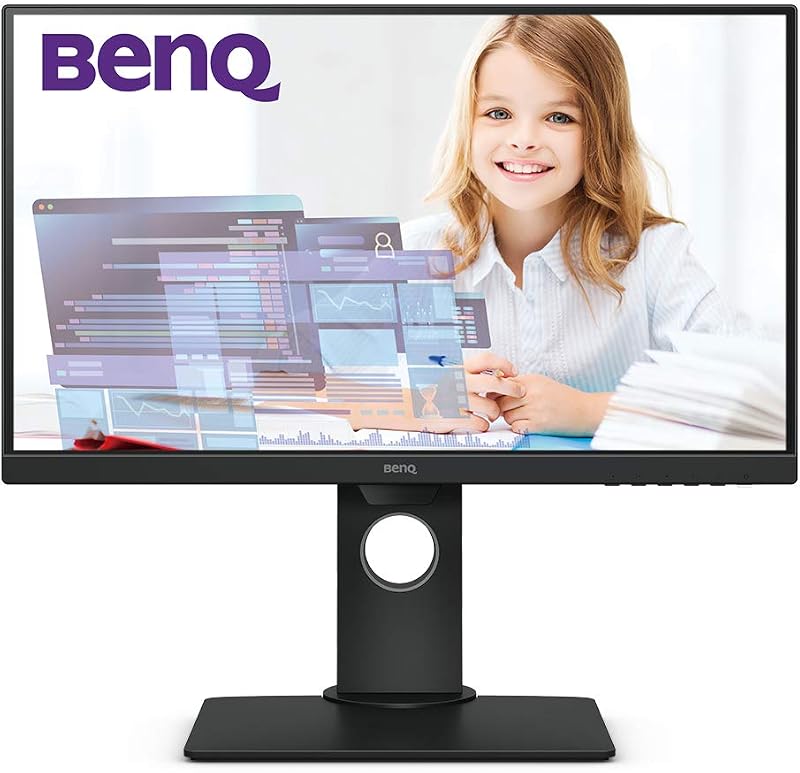 BenQ GW2480T 24 inch (60cm) 1920 X 1080 Pixels IPS Full HD Ultra-Slim Bezel Monitor- Height Adjustment, Eye Care, Anti-Gla...