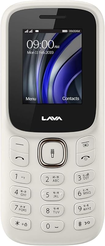 Lava A3 (White Beige) - Dual Sim Mobile with 1750 mAh Big Battery and 32 GB Expandable Storage