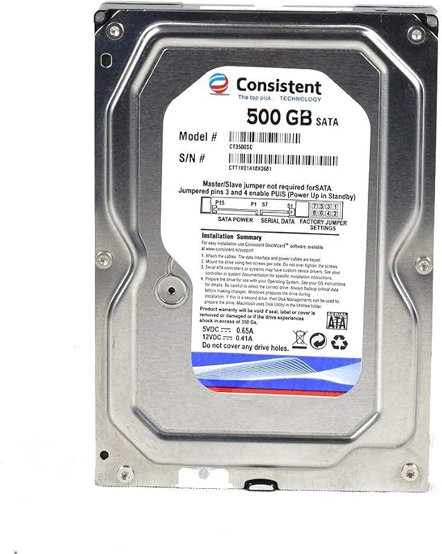 Consistent 500 GB Hard Disk for Desktop