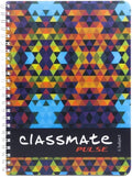 Classmate Soft Cover 6 Subject Spiral Binding Notebook, Unruled, 300 Pages