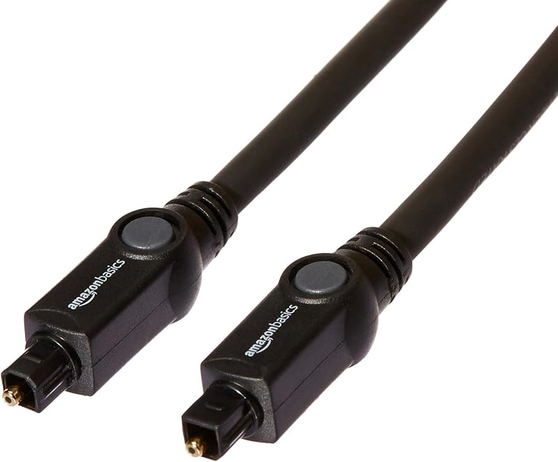 AmazonBasics CL3 Rated (in-Wall Installation) Toslink Cable - 10 Feet