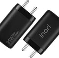 inari 95W GaN PD 3.0 Fast charger with PPS technology,Dual USB-C+USB-A supervook,charge 3 devices at a time,Fast charge Ma...