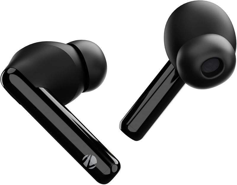 ZEBRONICS Zeb-Sound Bomb 5 TWS V5.0 Bluetooth Truly Wireless in Ear Earbuds with Up to 22H Backup, Flash Connect, Splash P...