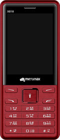 Micromax X818 Maroon