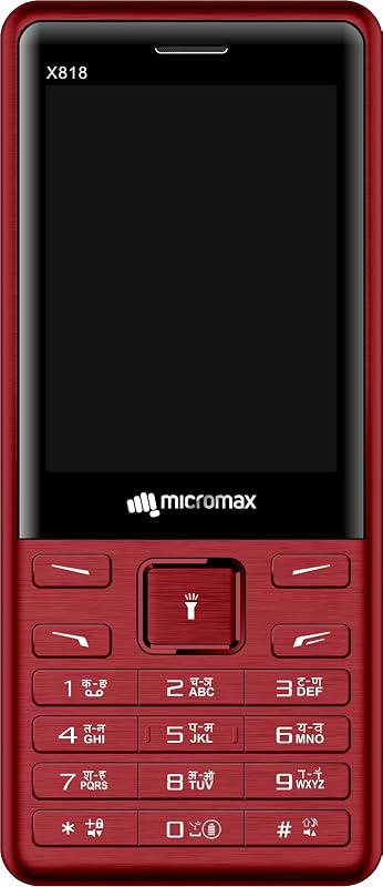 Micromax X818 Maroon