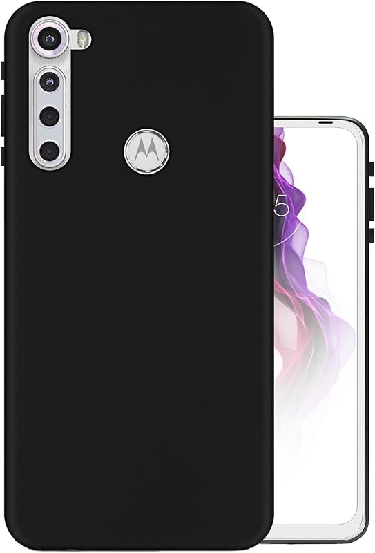 Hello Zone Exclusive Matte Finish Soft Back Case Cover for Motorola Moto One Fusion Plus  - Black