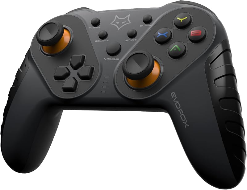 EvoFox Elite Ops Wireless Gamepad for Android TV, PC (X Input) and PS3 | 8+ Hours of Play Time | Zero Lag Connectivity Upt...