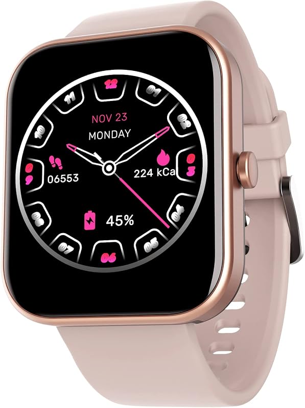boAt Wave Electra with 1.81" HD Display, Smart Calling Ultra-Seamless BT Calling Chip, 20 Built-in Watch Faces, 100 + Spor...