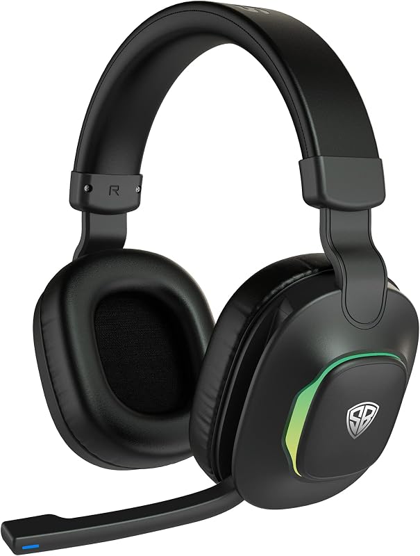 Newly Launched SpinBot Ranger HX300 Wireless Bluetooth Over the Ear Headphones with up to 50ms Low latency and Flip Boom M...