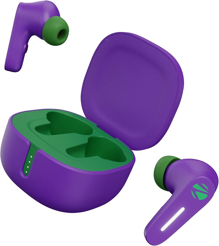 ZEBRONICS DC Joker Edition Sound Bomb 7 TWS Earbuds with 40H* Backup, Rapid Charge, 50ms Gaming Mode, ENC mic, Voice Assis...