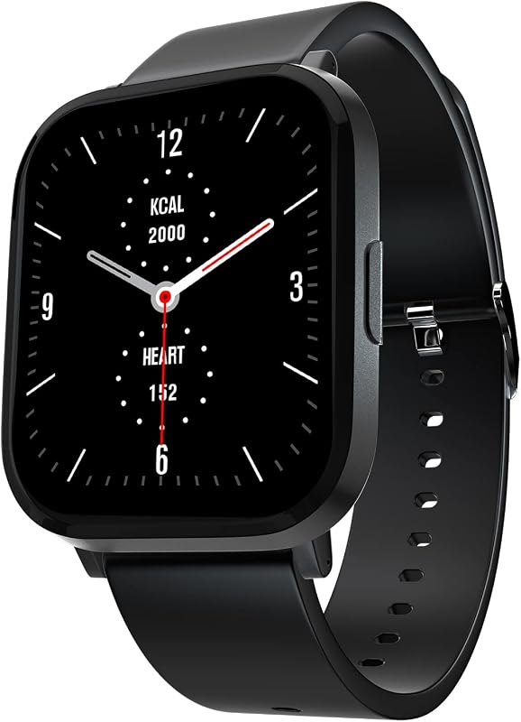 Fire-Boltt Ninja 2 Max 1.5" Full Touch Display, SpO2, Heart Rate, 20 Sports Mode & Sleep Monitor, Gesture,Camera & Music C...