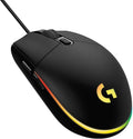 Logitech USB G G203 Wired Gaming Mouse, 8000 DPI, Rainbow Optical Effect LIGHTSYNC RGB, 6 Programmable Buttons, On-Board M...