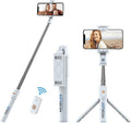 Mobilife Bluetooth Extendable Selfie Stick with Tripod Stand and Wireless Remote,3-in-1 Multifunctional Selfie Stick Tripo...